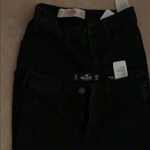 Hollister black Jean pants